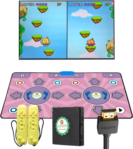 Double dancing mat with - mat, tv