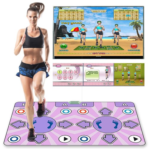 Double electronic dancing mat - electronic,